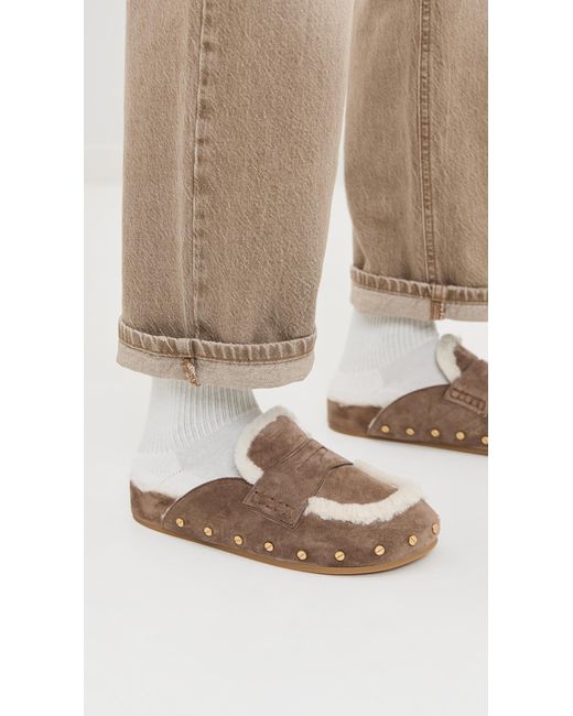 Veronica Beard White Fenix Clogs