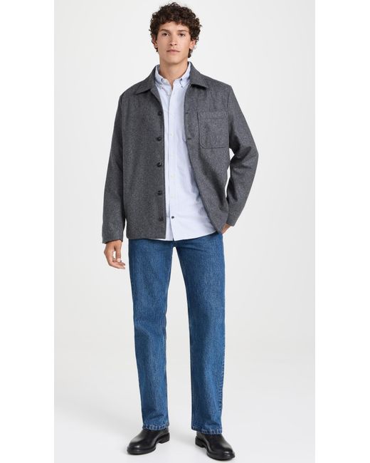 Taylor Stitch Blue Jack Oxford Shirt for men