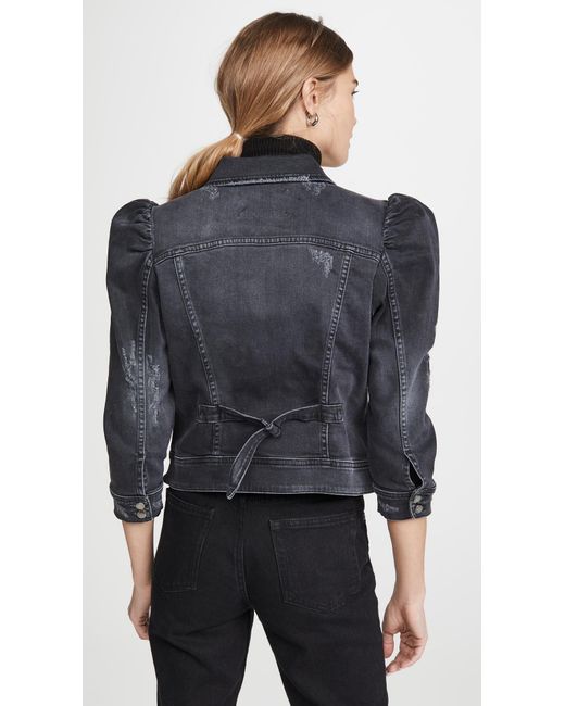 retroféte Black Ada Denim Jacket