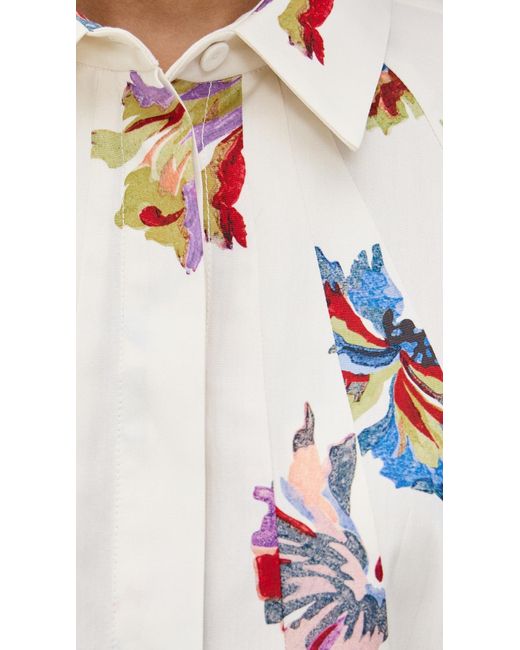 LaDoubleJ White Sunburst Dress