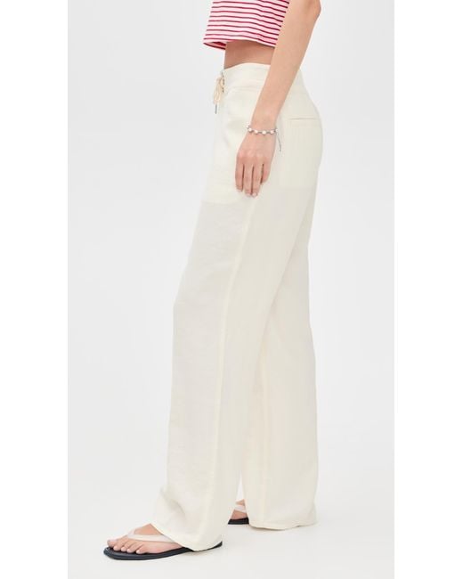 Re/done White The Surf Pants