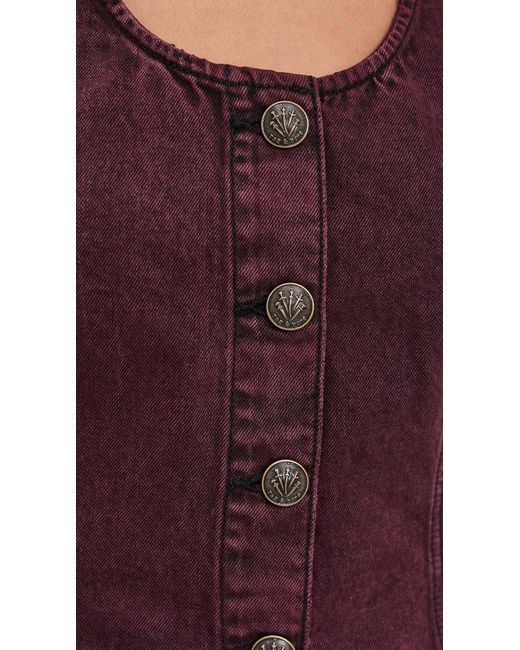 Rag & Bone Red Poppy Top