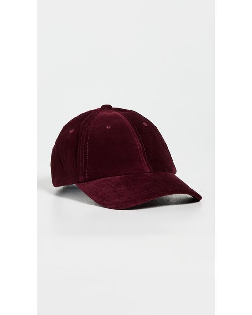 Wales Bonner Red Corduroy Cap for men