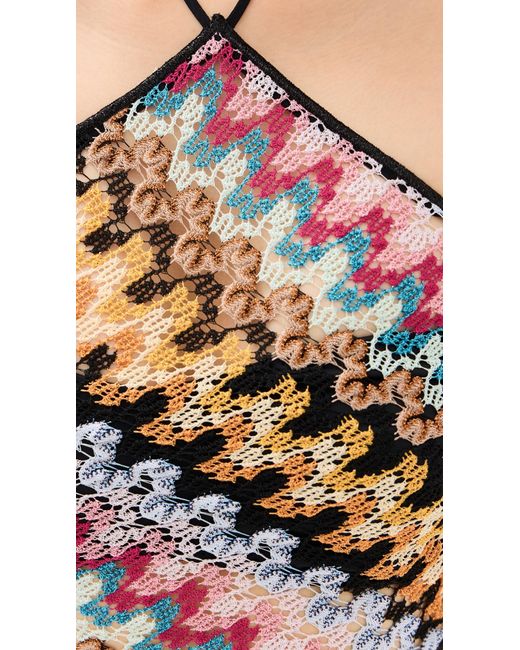 Missoni Black Halter Top