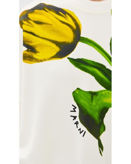Marni Multicolor Tulip Pullover
