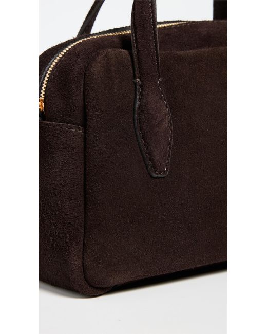 Madewell Black Suede Satchel