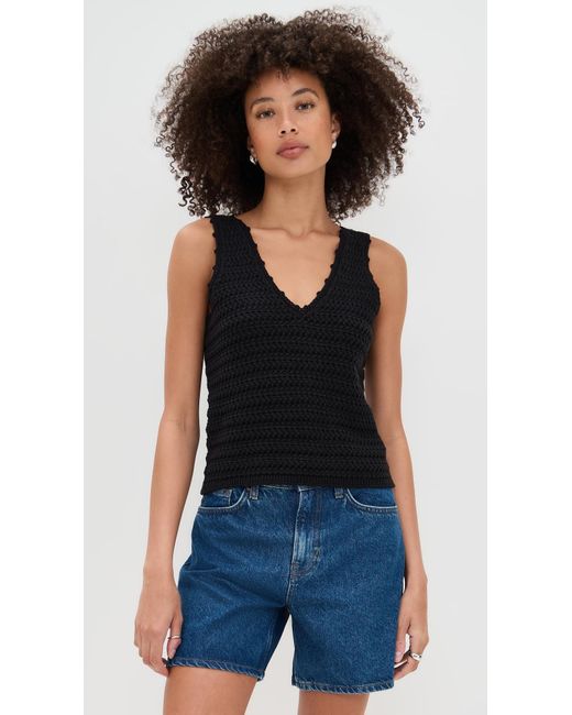 Rails Black Matilde Top