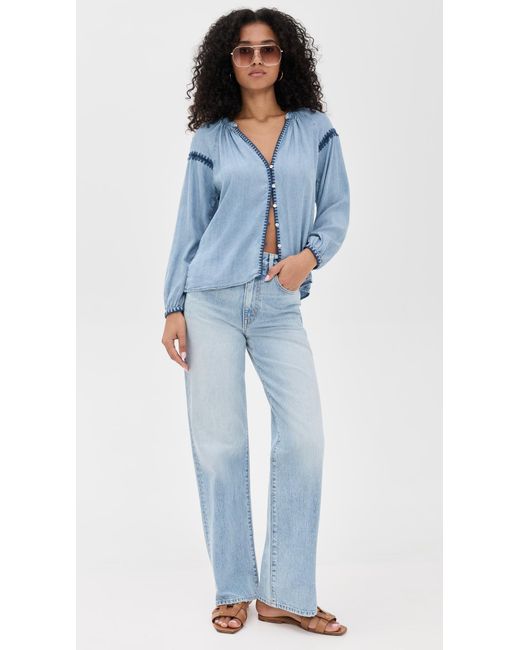 Rails Blue Toshi Shirt