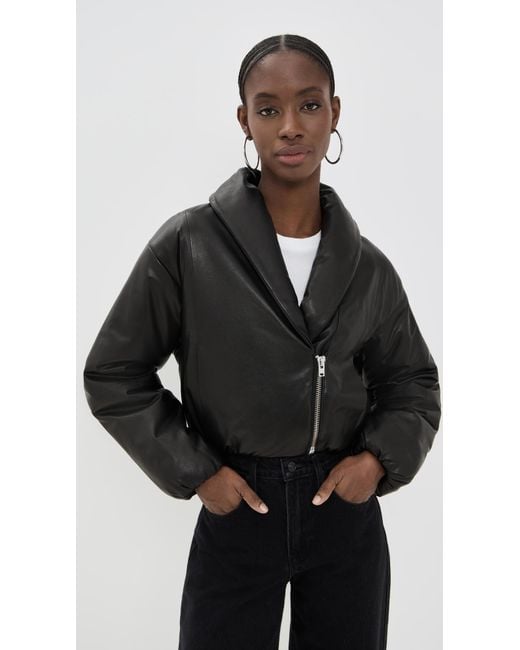 IRO Black Auxence Leather Jacket
