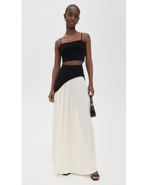 Solid & Striped Black The Soglio Skirt