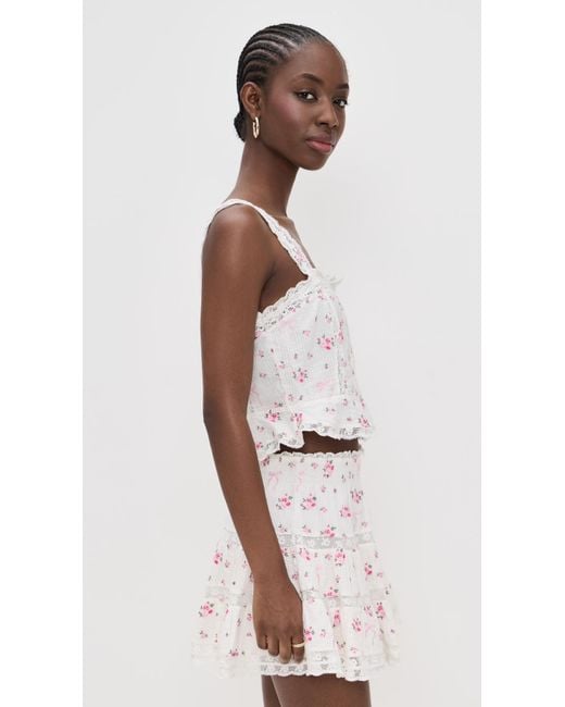 LoveShackFancy Multicolor Vietta Cami