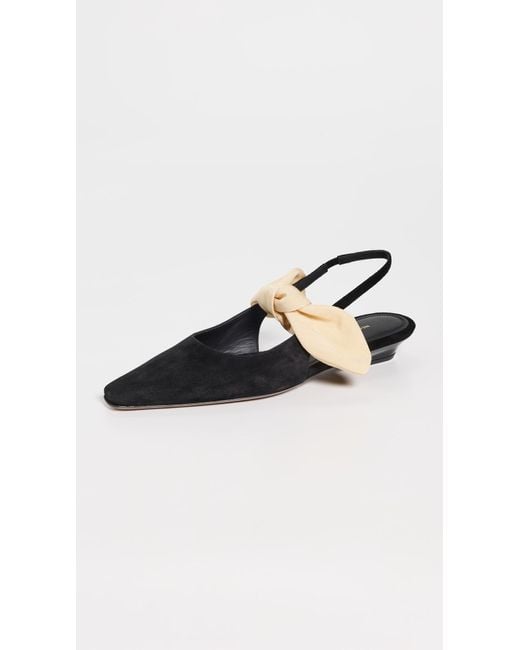 Neous Black Uba Slingback Pumps