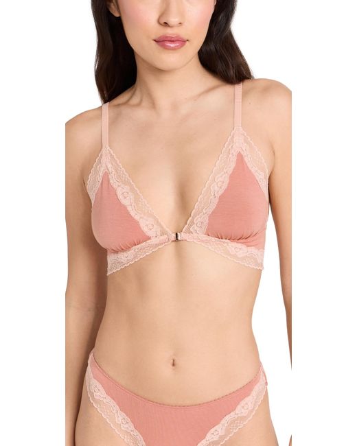 Eberjey Fora Front Coure Braette Rouge Pink/ Roe