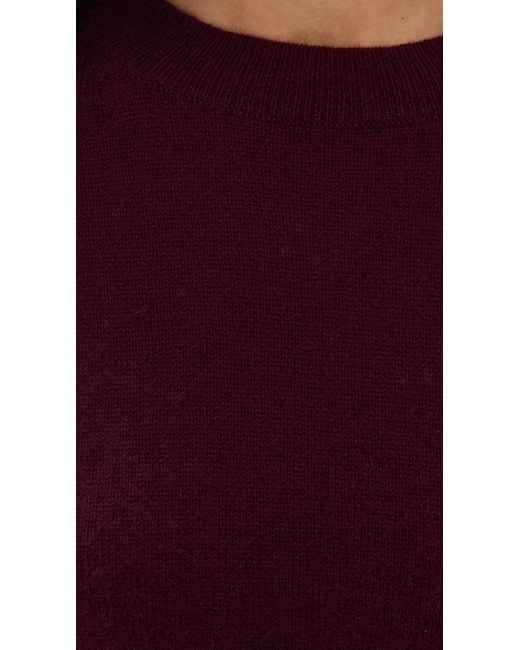 ÉTERNE Purple Francis Cashmere Sweater