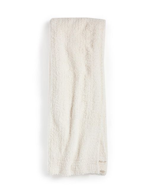 Barefoot Dreams White Cozychic Throw