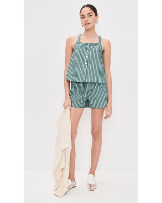Alex Mill Green Leah Top