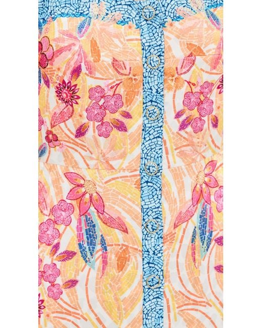 Saloni Pink Karen Dress