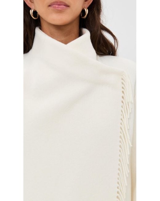 IRO White Ricky Overcoat