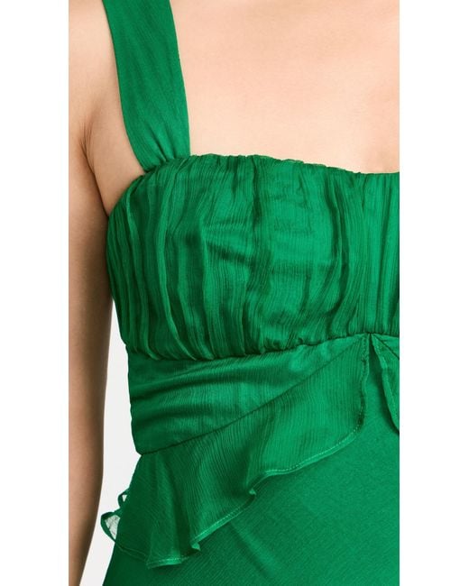 Saloni Green Chandra Dress