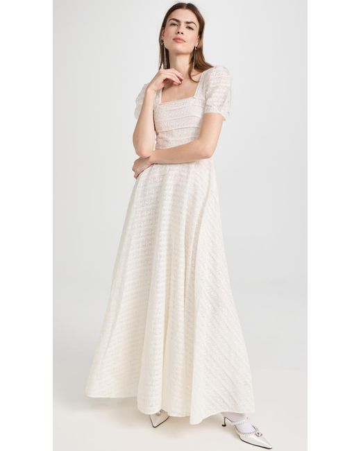 LoveShackFancy Natural Ryan Dress