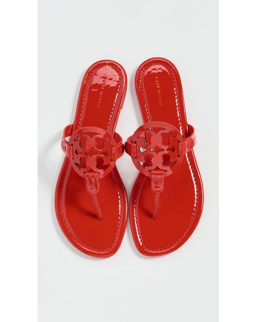 Tory Burch Red Miller Sandals