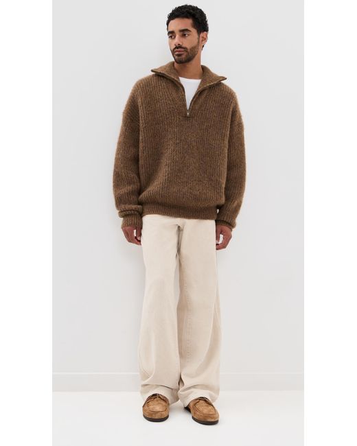 Isabel Marant Brown Dinan Pullover for men