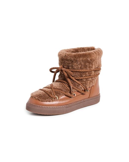 Inuikii Brown Curly Sneakers