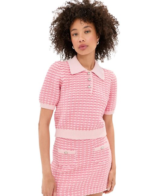Le Bos Pink Rumi Polo