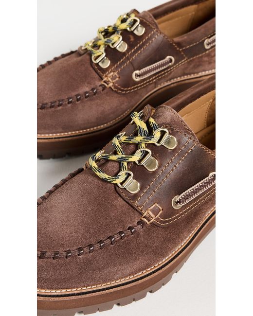 Rag & Bone Brown Cameron Boat Shoes