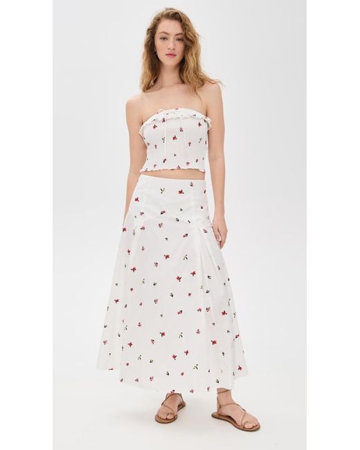 Solid & Striped Natural The Gael Skirt