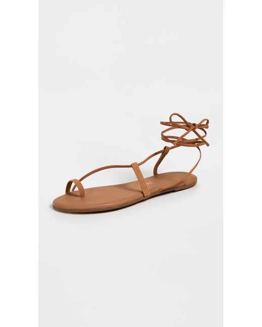 TKEES Jo Lace Up Sandals | Lyst