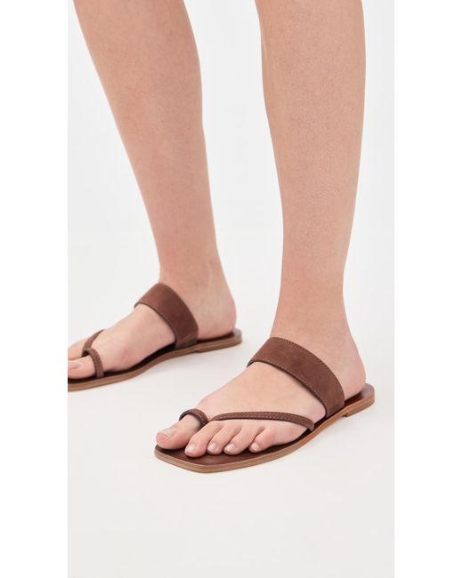 Reformation Multicolor Sawyer Flat Sandals