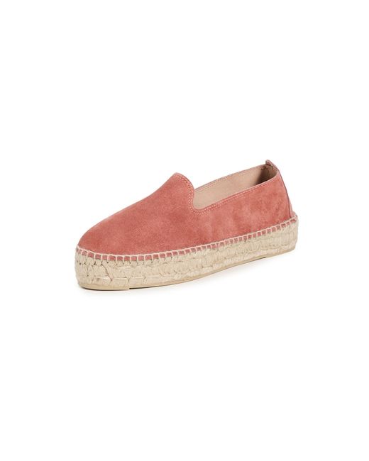 Manebí Pink Double Sole Espadrilles