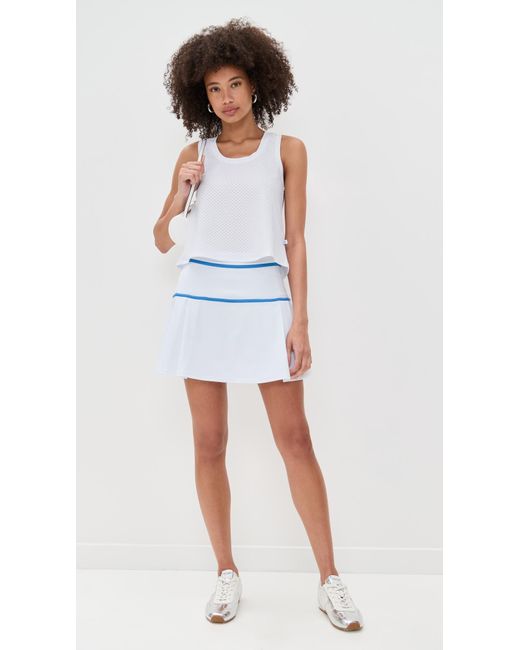 Addison Bay White Doubles Tank