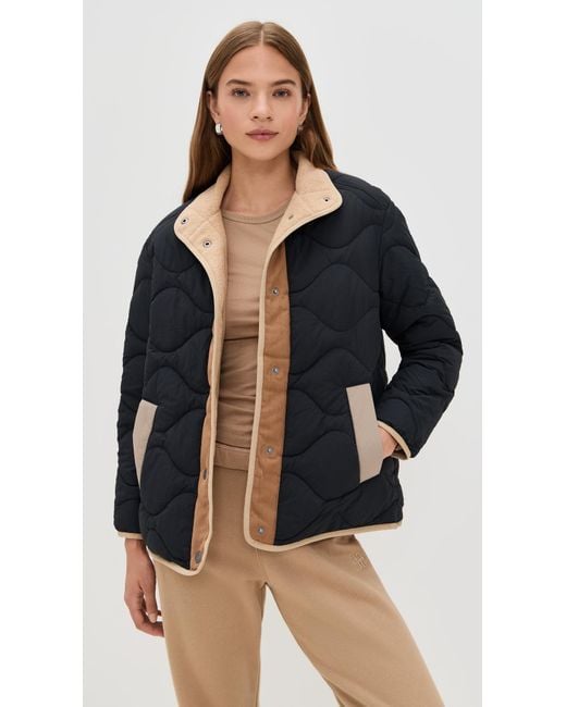 Ugg Black Jazlyn Quilted Jacket