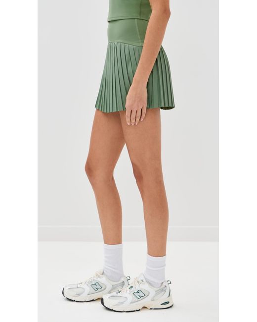 Z Supply Green Playing Doubles Skirt