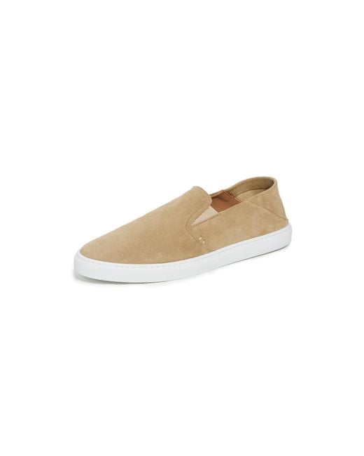GREATS White Reign Slip Ons for men
