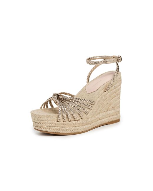 Loeffler Randall White Pamela Mignon Knot Wedges
