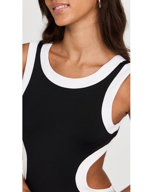 Staud Black Dolce One Piece