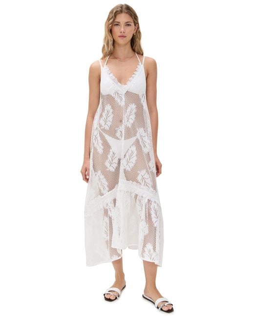 Ramy Brook White Shea Dress