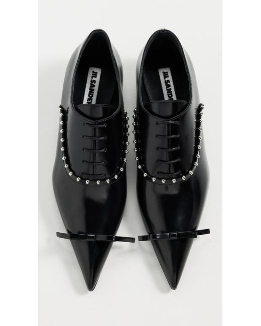 Jil Sander Black Pumps