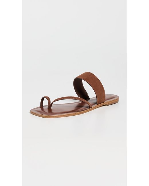 Reformation Multicolor Sawyer Flat Sandals