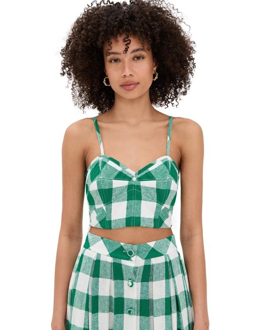 Hunter Bell Green Brookie Top
