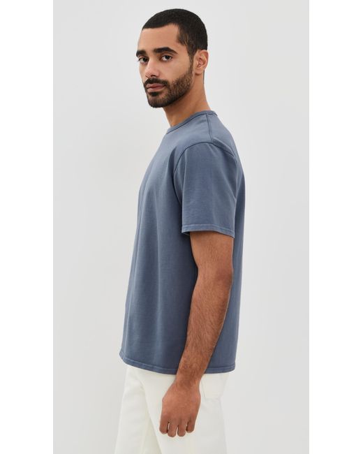 KNICKERBOCKER Blue Gym Heavyweight Tee for men