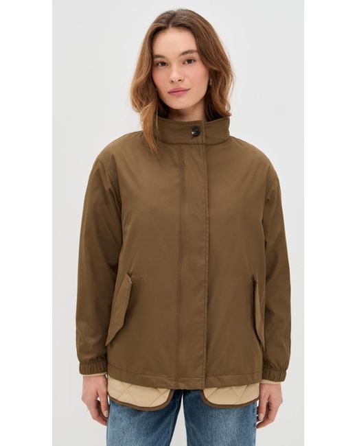 Rag & Bone Brown Taki Convertible Jacket