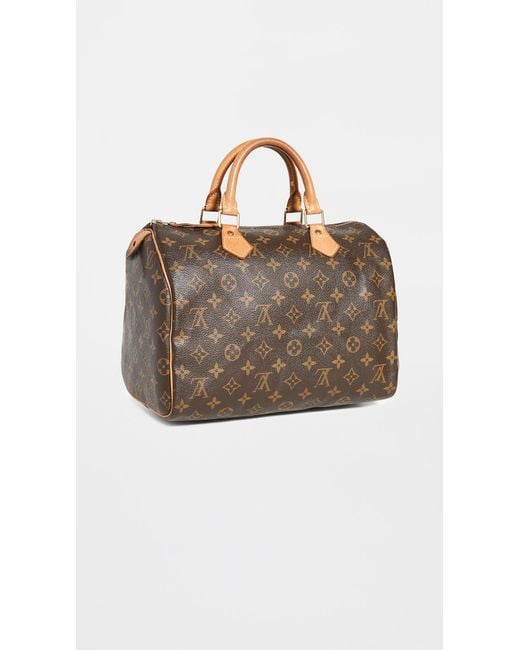 Louis Vuitton Monogram Speedy 30 Bag in Grey | Lyst Canada