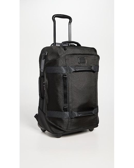 Tumi Alpha Bravo Wheeled Duffel Carryon in Black Lyst