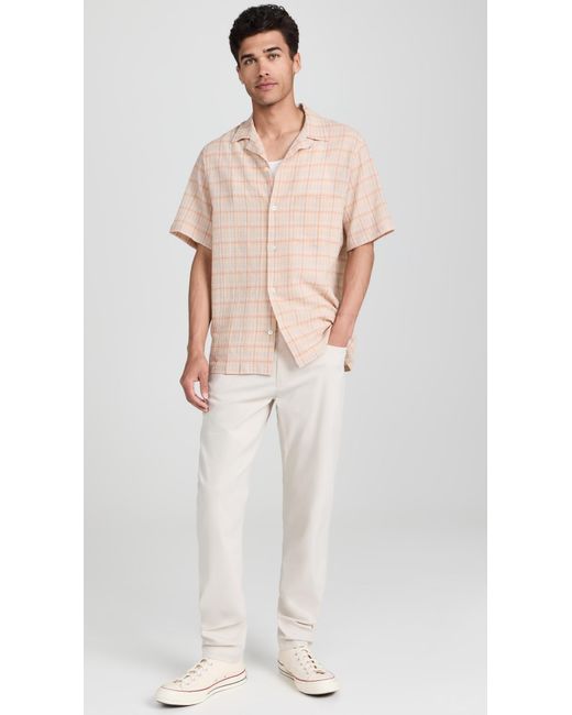 Faherty Brand White Movement 5 Pocket Pants 32 for men