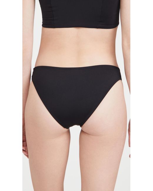 LSPACE Black Sandy Bikini Bottoms