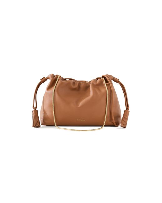 Veronica Beard Brown Slouch Clutch